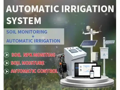 Automatic irrigation system for water-saving irrigation