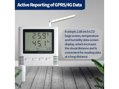 weather station indoor GPRS temperature and humidity sensor 2 in 1