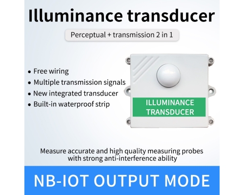Lora/4g/GPRS/NB light detector Illuminance analyzer light sensor Real-time data with cloud server