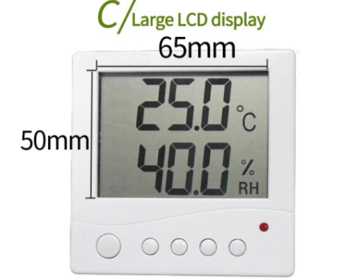temperature and humidity meter sensor with LCD screen